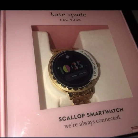 Kate Spade scallops touchscreen smartwatch bracelets watch band - Picture 4 of 4